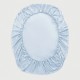 Baby Blue 22 Momme Mulberry Silk Fitted Sheet UK Baby Blue 22 Momme Mulberry Silk Fitted Sheet UK