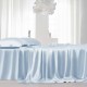 Baby Blue 22 Momme Mulberry Silk Sheet Set UK Baby Blue 22 Momme Mulberry Silk Sheet Set UK