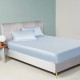 Baby Blue 22 Momme Mulberry Silk Sheet Set UK Baby Blue 22 Momme Mulberry Silk Sheet Set UK