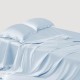 Baby Blue 22 Momme Mulberry Silk Sheet Set UK Baby Blue 22 Momme Mulberry Silk Sheet Set UK