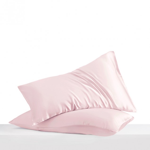 Baby Pink Envelope 22 Momme Mulberry Silk Pillowcase UK Baby Pink Envelope 22 Momme Mulberry Silk Pillowcase UK