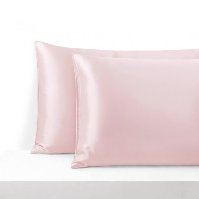 Baby Pink Envelope 22 Momme Mulberry Silk Pillowcase UK Baby Pink Envelope 22 Momme Mulberry Silk Pillowcase UK