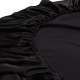 Black 22 Momme Mulberry Silk Fitted Sheet UK Black 22 Momme Mulberry Silk Fitted Sheet UK