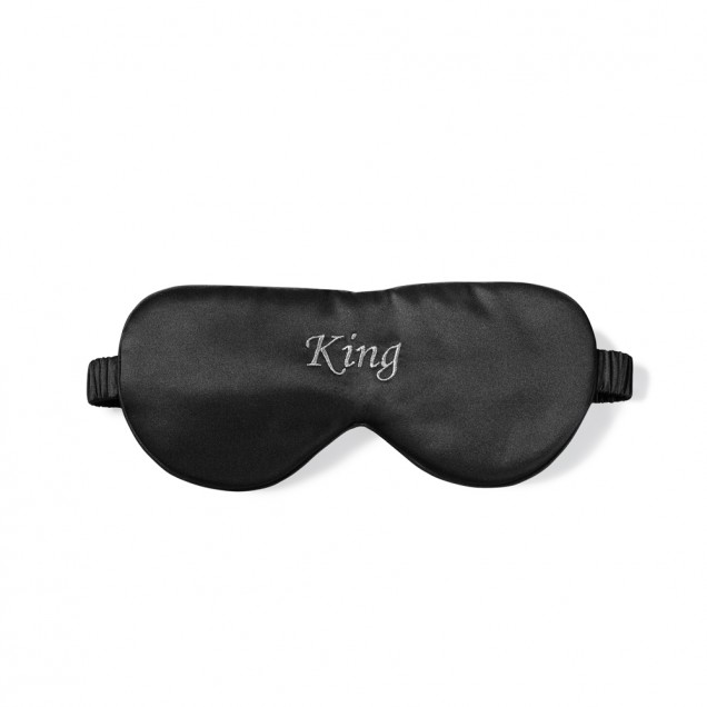 Black King Silk Sleep Mask UK Black King Silk Sleep Mask UK
