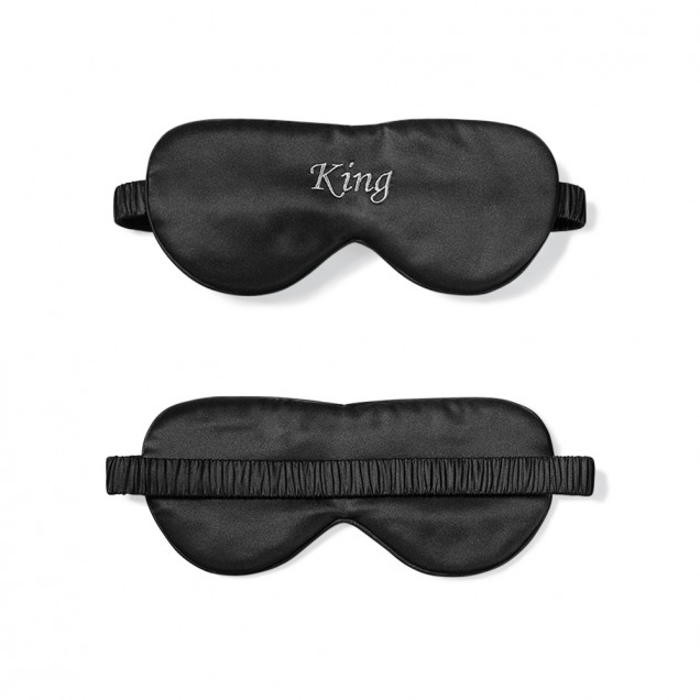 Black King Silk Sleep Mask UK Black King Silk Sleep Mask UK