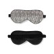 Black & Silver Silk Sleep Mask UK Black & Silver Silk Sleep Mask UK