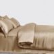 Cappuccino 3 PCS 22 Momme Mulberry Silk Duvet Cover Set UK Cappuccino 3 PCS 22 Momme Mulberry Silk Duvet Cover Set UK
