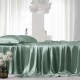 Celadon Green 22 Momme Mulberry Silk Sheet Set UK Celadon Green 22 Momme Mulberry Silk Sheet Set UK