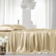 Champagne 22 Momme Mulberry Silk Sheet Set UK Champagne 22 Momme Mulberry Silk Sheet Set UK