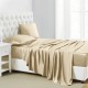 Champagne 22 Momme Mulberry Silk Sheet Set UK Champagne 22 Momme Mulberry Silk Sheet Set UK