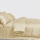 Champagne 3 PCS 22 Momme Mulberry Silk Duvet Cover Set UK Champagne 3 PCS 22 Momme Mulberry Silk Duvet Cover Set UK