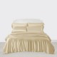 Champagne 3 PCS 22 Momme Mulberry Silk Duvet Cover Set UK Champagne 3 PCS 22 Momme Mulberry Silk Duvet Cover Set UK