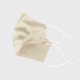 Champagne & White Double-Sided 22 Momme Silk Face Mask UK Champagne & White Double-Sided 22 Momme Silk Face Mask UK