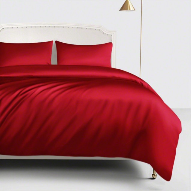 Cherry 22 Momme Mulberry Silk Duvet Cover UK Cherry 22 Momme Mulberry Silk Duvet Cover UK