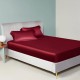 Claret 22 Momme Mulberry Silk Sheet Set UK Claret 22 Momme Mulberry Silk Sheet Set UK