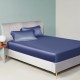 Dark Blue 22 Momme Mulberry Silk Sheet Set UK Dark Blue 22 Momme Mulberry Silk Sheet Set UK