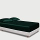 Dark Green 22 Momme Mulberry Silk Fitted Sheet UK Dark Green 22 Momme Mulberry Silk Fitted Sheet UK