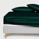 Dark Green 22 Momme Mulberry Silk Fitted Sheet UK Dark Green 22 Momme Mulberry Silk Fitted Sheet UK