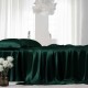 Dark Green 22 Momme Mulberry Silk Sheet Set UK Dark Green 22 Momme Mulberry Silk Sheet Set UK