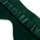 Dark Green & Ivory Suede Rose Silk Eye Mask UK Dark Green & Ivory Suede Rose Silk Eye Mask UK