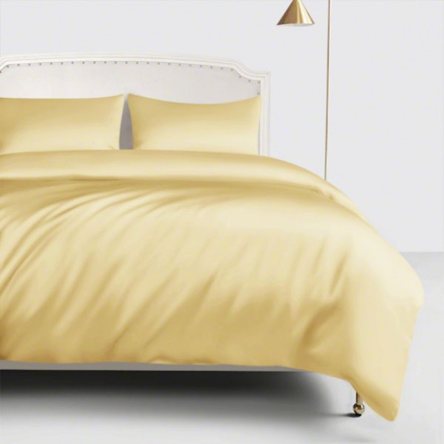 Gold 22 Momme Mulberry Silk Duvet Cover UK Gold 22 Momme Mulberry Silk Duvet Cover UK