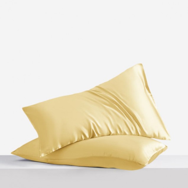 Gold Envelope 22 Momme Mulberry Silk Pillowcase UK Gold Envelope 22 Momme Mulberry Silk Pillowcase UK