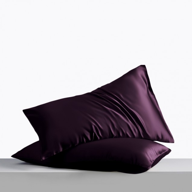 Grape Envelope 22 Momme Mulberry Silk Pillowcase UK Grape Envelope 22 Momme Mulberry Silk Pillowcase UK