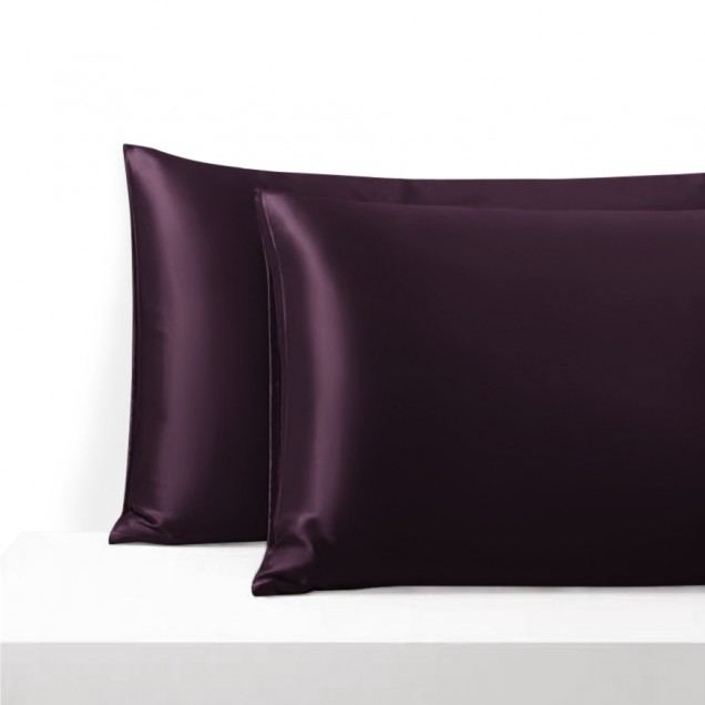 Grape Envelope 22 Momme Mulberry Silk Pillowcase UK Grape Envelope 22 Momme Mulberry Silk Pillowcase UK