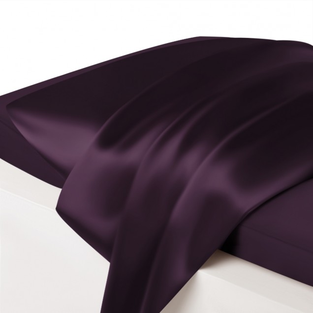 Grape Envelope 22 Momme Mulberry Silk Pillowcase UK Grape Envelope 22 Momme Mulberry Silk Pillowcase UK