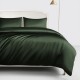 Hunter Green 22 Momme Mulberry Silk Duvet Cover UK Hunter Green 22 Momme Mulberry Silk Duvet Cover UK