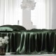 Hunter Green 22 Momme Mulberry Silk Sheet Set UK Hunter Green 22 Momme Mulberry Silk Sheet Set UK