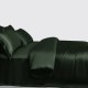 Hunter Green 3 PCS 22 Momme Mulberry Silk Duvet Cover Set UK Hunter Green 3 PCS 22 Momme Mulberry Silk Duvet Cover Set UK