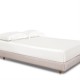 Ivory 22 Momme Mulberry Silk Fitted Sheet UK