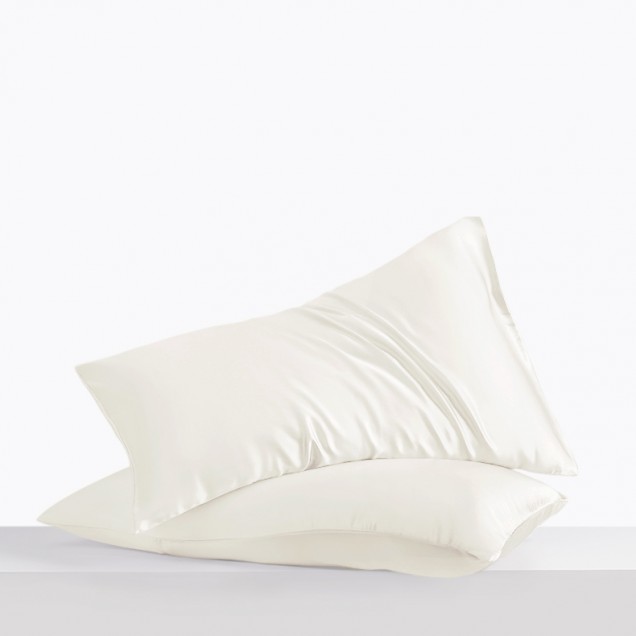 Ivory Envelope 22 Momme Mulberry Silk Pillowcase UK Ivory Envelope 22 Momme Mulberry Silk Pillowcase UK