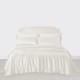 Ivory 3 PCS 22 Momme Mulberry Silk Duvet Cover Set UK Ivory 3 PCS 22 Momme Mulberry Silk Duvet Cover Set UK