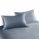 Misty Blue Envelope 22 Momme Mulberry Silk Pillowcase UK Misty Blue Envelope 22 Momme Mulberry Silk Pillowcase UK