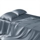 Misty Blue 22 Momme Mulberry Silk Sheet Set UK Misty Blue 22 Momme Mulberry Silk Sheet Set UK