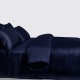 Navy 3 PCS 22 Momme Mulberry Silk Duvet Cover Set UK Navy 3 PCS 22 Momme Mulberry Silk Duvet Cover Set UK