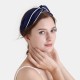 Navy & Ivory Silk Headband UK