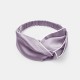 Purple & Ivory Silk Headband UK Purple & Ivory Silk Headband UK