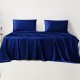 Royal Blue 22 Momme Mulberry Silk Sheet Set UK Royal Blue 22 Momme Mulberry Silk Sheet Set UK