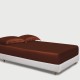Rust Red 22 Momme Mulberry Silk Fitted Sheet UK Rust Red 22 Momme Mulberry Silk Fitted Sheet UK