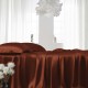Rust Red 22 Momme Mulberry Silk Fitted Sheet UK Rust Red 22 Momme Mulberry Silk Fitted Sheet UK