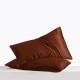Rust Red Envelope 22 Momme Mulberry Silk Pillowcase UK Rust Red Envelope 22 Momme Mulberry Silk Pillowcase UK