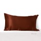Rust Red Envelope 22 Momme Mulberry Silk Pillowcase UK Rust Red Envelope 22 Momme Mulberry Silk Pillowcase UK
