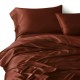 Rust Red 3 PCS 22 Momme Mulberry Silk Duvet Cover Set UK Rust Red 3 PCS 22 Momme Mulberry Silk Duvet Cover Set UK