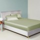 Sage Green 22 Momme Mulberry Silk Fitted Sheet UK Sage Green 22 Momme Mulberry Silk Fitted Sheet UK