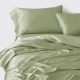 Sage Green 3 PCS 22 Momme Mulberry Silk Duvet Cover Set UK Sage Green 3 PCS 22 Momme Mulberry Silk Duvet Cover Set UK
