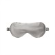 Silver & Ivory Suede Rose Silk Eye Mask UK Silver & Ivory Suede Rose Silk Eye Mask UK