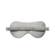 Silver & Ivory Suede Rose Silk Eye Mask UK Silver & Ivory Suede Rose Silk Eye Mask UK